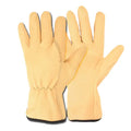 Gants de jardinage en cuir tanné - Paille - TRADITION- T11